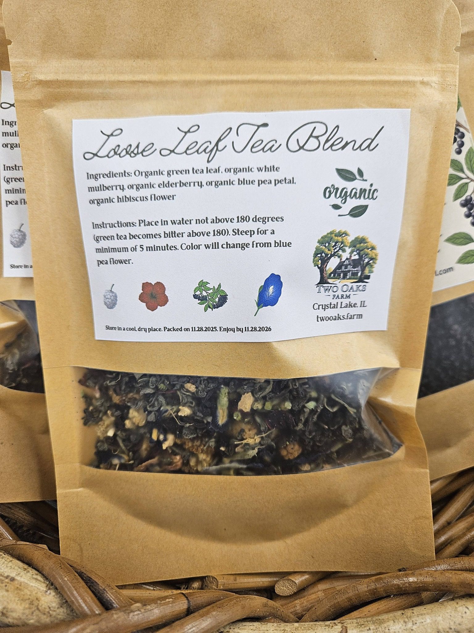 Tea Blend Green Hibiscus Tea - Image 1